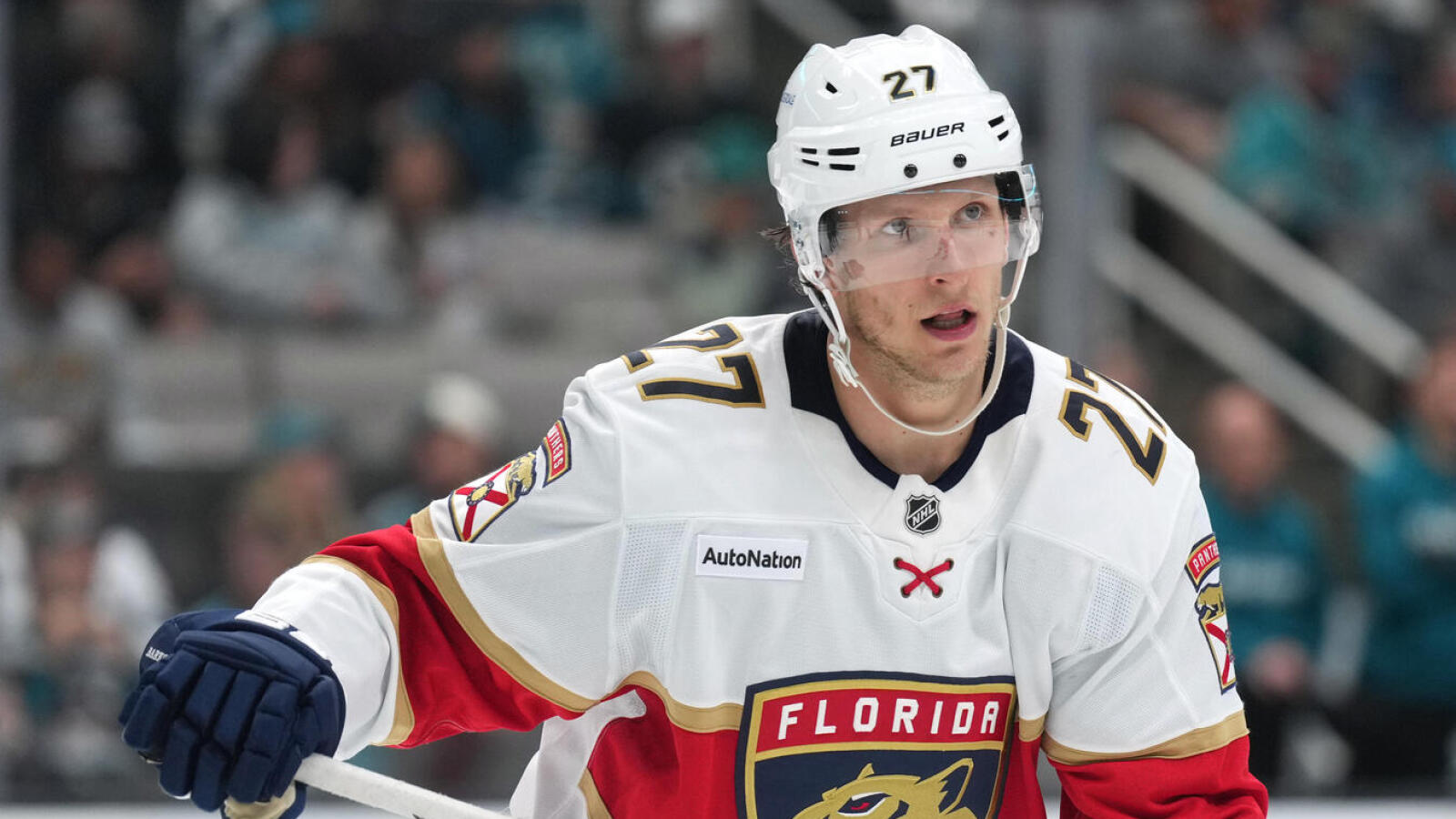 Panthers' Eetu Luostarinen suffers injury in 'barbecue accident'