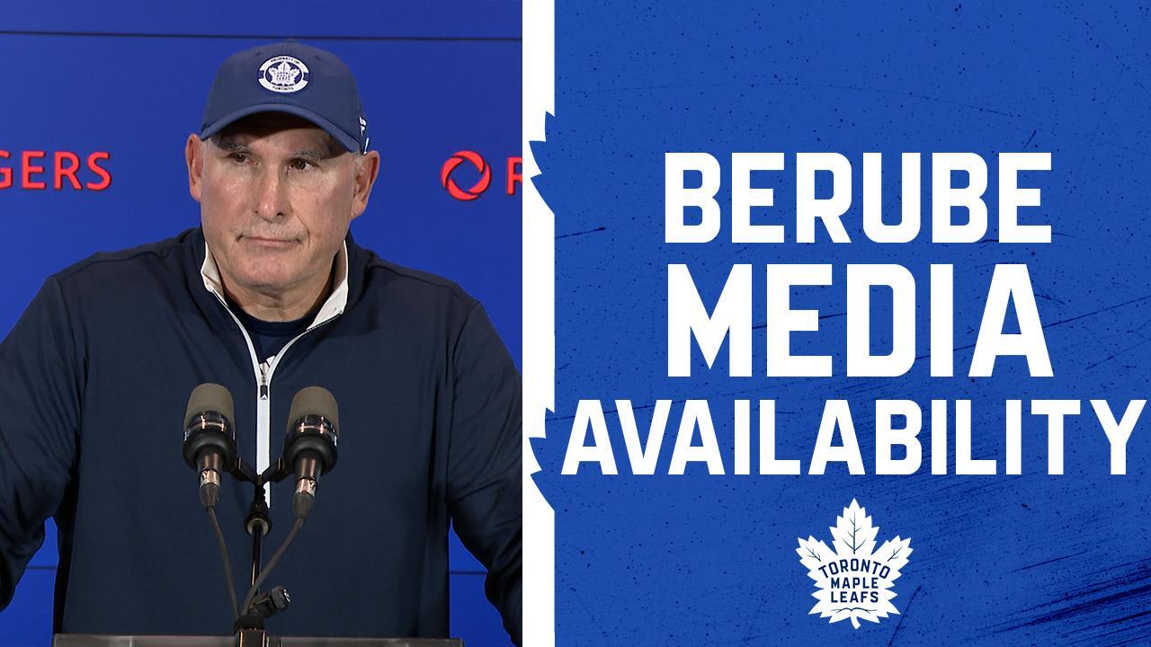 Craig Berube | Pre Game vs. Columbus Blue Jackets | November 20, 2025