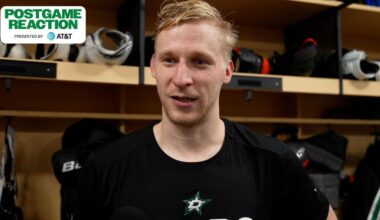 DAL@SEA Postgame: Esa Lindell | Dallas Stars