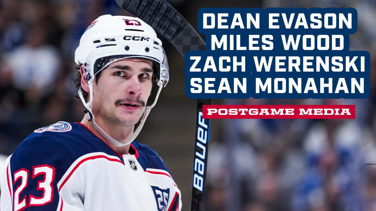 Blue Jackets @ Red Wings | Postgame Media