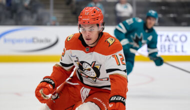Ducks reassign winger Sam Colangelo to AHL San Diego