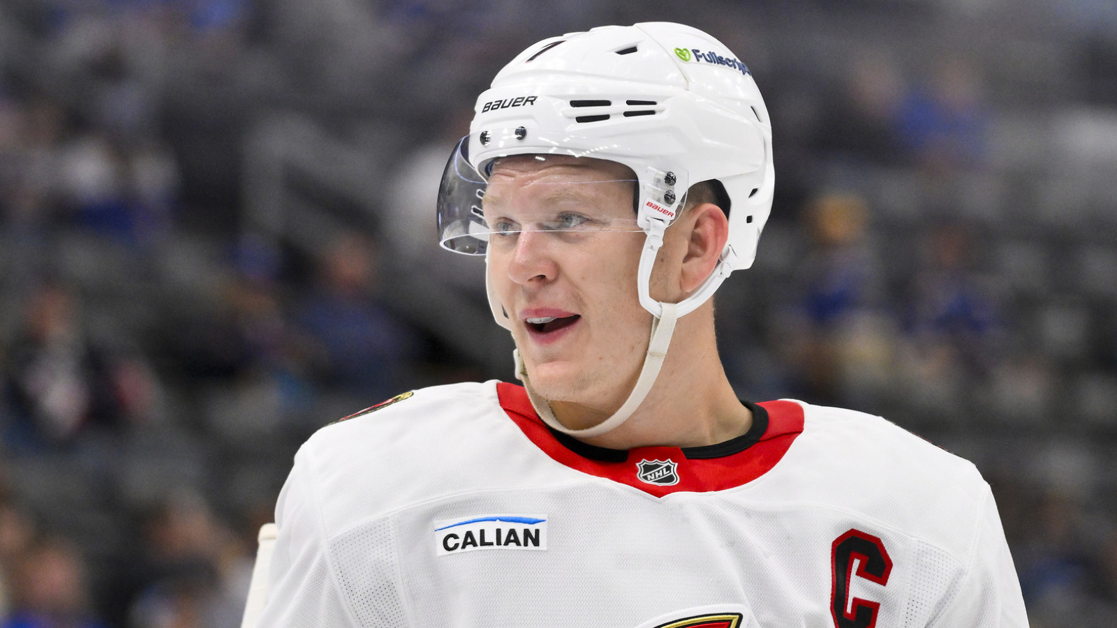 Brady Tkachuk to make return to Senators in familiar location  