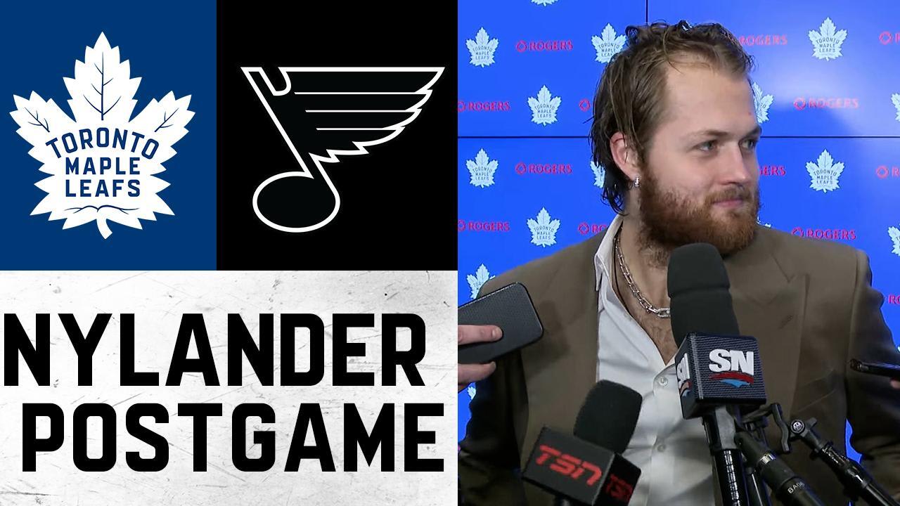 William Nylander | Post Game vs. St. Louis Blues | November 18, 2025