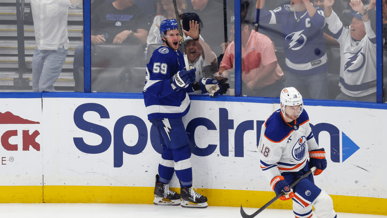 Guentzel scores in OT, Lightning rally past Oilers