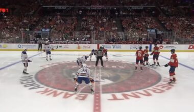 Oilers Ride Early Spark, Roslovic’s Pair to 6-3 Win Over Panthers in Stanley Cup Rematch