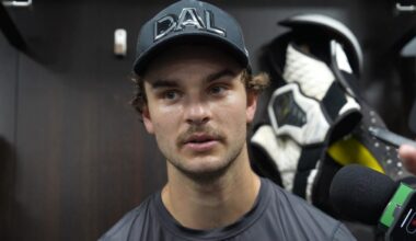 DAL@EDM Pregame: Wyatt Johnston | Dallas Stars