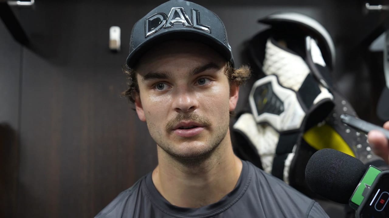 DAL@EDM Pregame: Wyatt Johnston | Dallas Stars