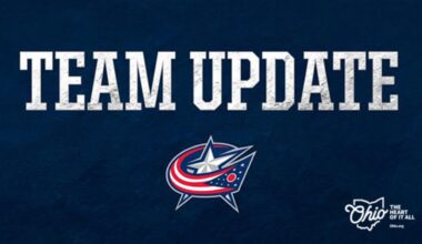 Blue Jackets add F Luca Pinelli on emergency recall