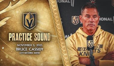 🎥 SOUND: Cassidy | Vegas Golden Knights