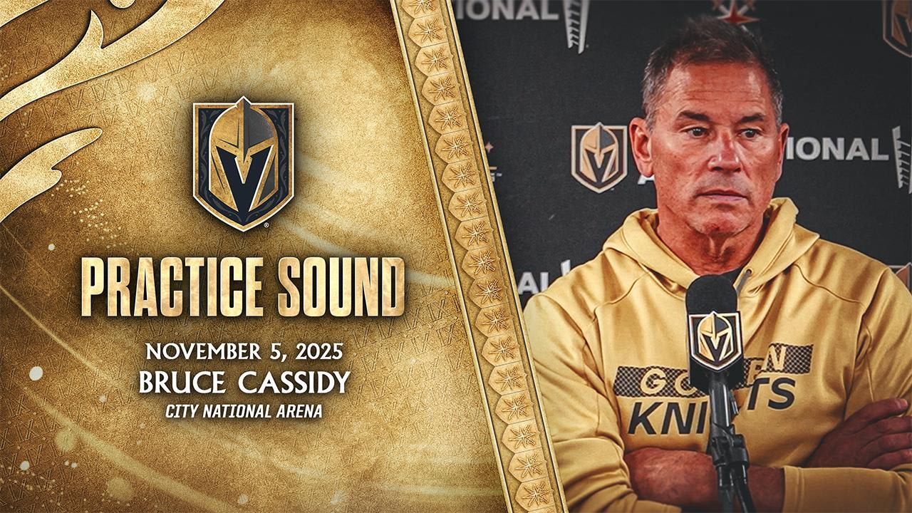🎥 SOUND: Cassidy | Vegas Golden Knights