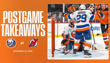 Takeaways: Barzal's OT Winner Leads Isles Past Devils 3-2