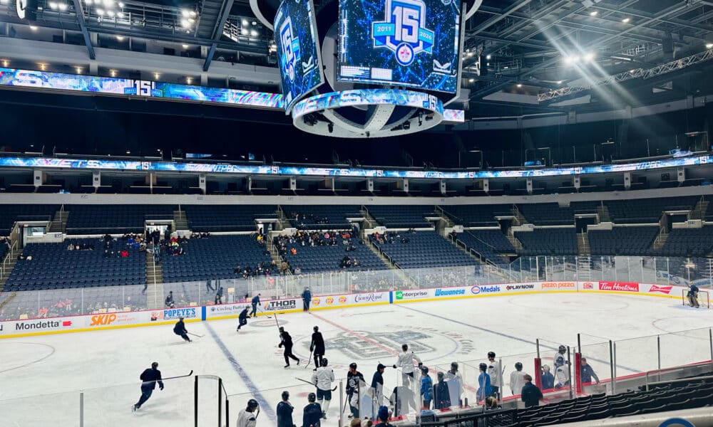Winnipeg Jets Practice Report – Illegal Curve Hockey