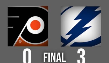 Flyers Struggle Mightily in Shutout Loss vs. Lightning