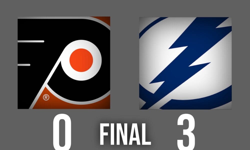 Flyers Struggle Mightily in Shutout Loss vs. Lightning