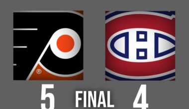 Flyers Start Hot, Cool Off, & Bounce Back in Shootout Win vs. Canadiens