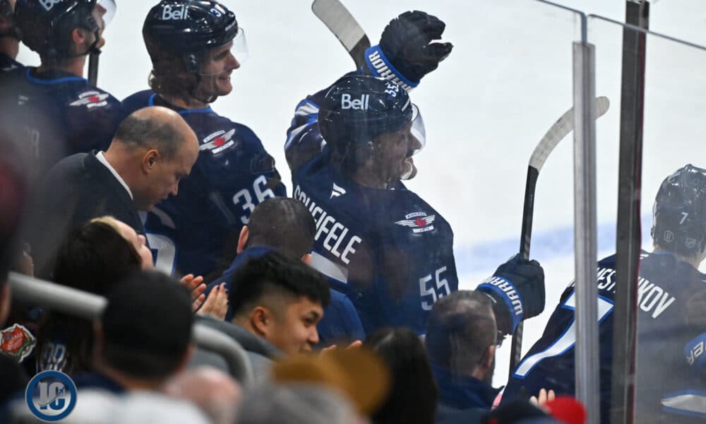 Winnipeg Jets honour Mark Scheifele becoming the All-Time games player leader in franchise history – Illegal Curve Hockey