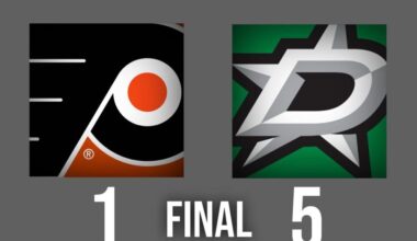 Flyers Analyis: Tired Flyers Dominated in Dallas
