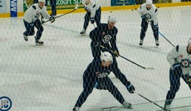 Winnipeg Jets Practice Report – Illegal Curve Hockey