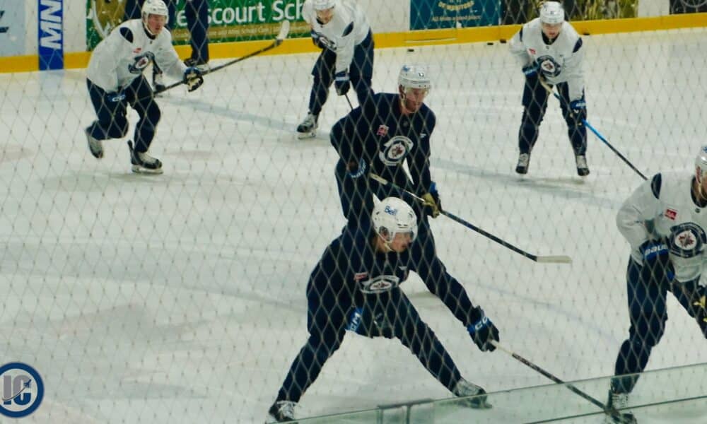 Winnipeg Jets Practice Report – Illegal Curve Hockey
