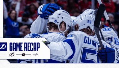 Recap: Lightning 5, Capitals 3