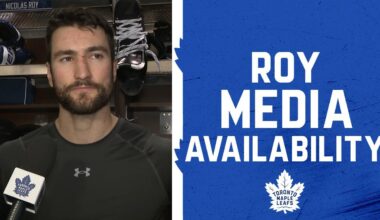 Nicolas Roy | Pre Game vs. Utah Mammoth | November 05, 2025