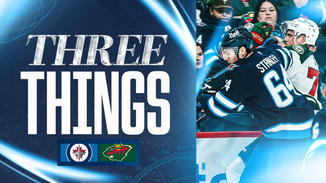 THREE THINGS: Wild blank Jets, Pionk day-to-day