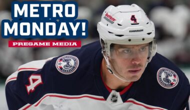 Blue Jackets @ Capitals | Pregame Media