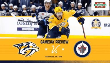 GAME DAY: Jets vs. Preds, November 29