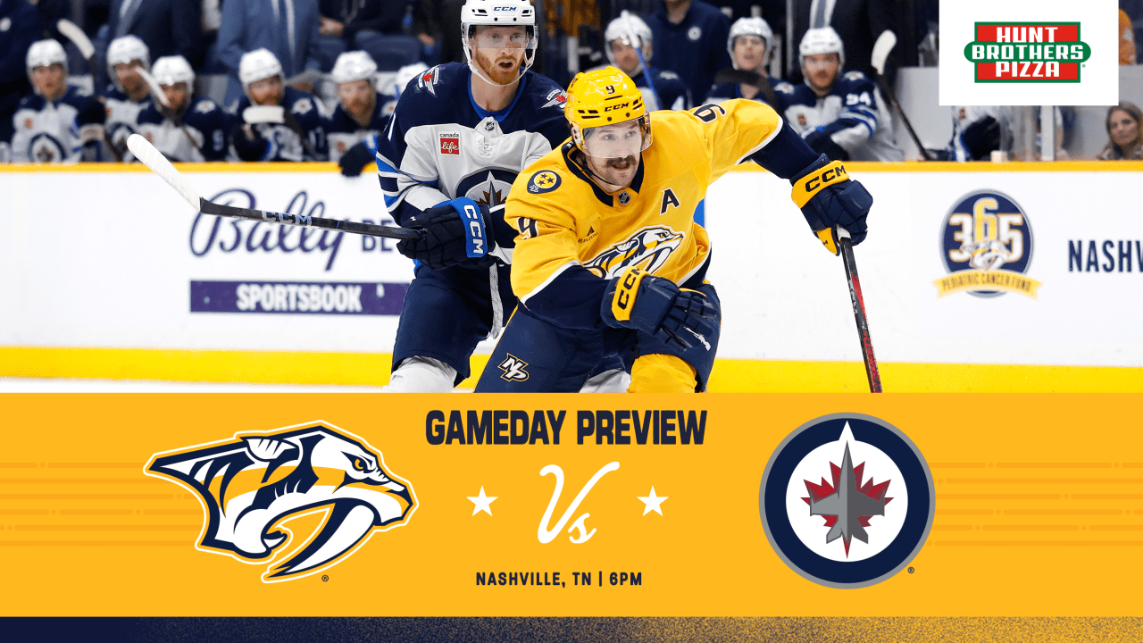 GAME DAY: Jets vs. Preds, November 29