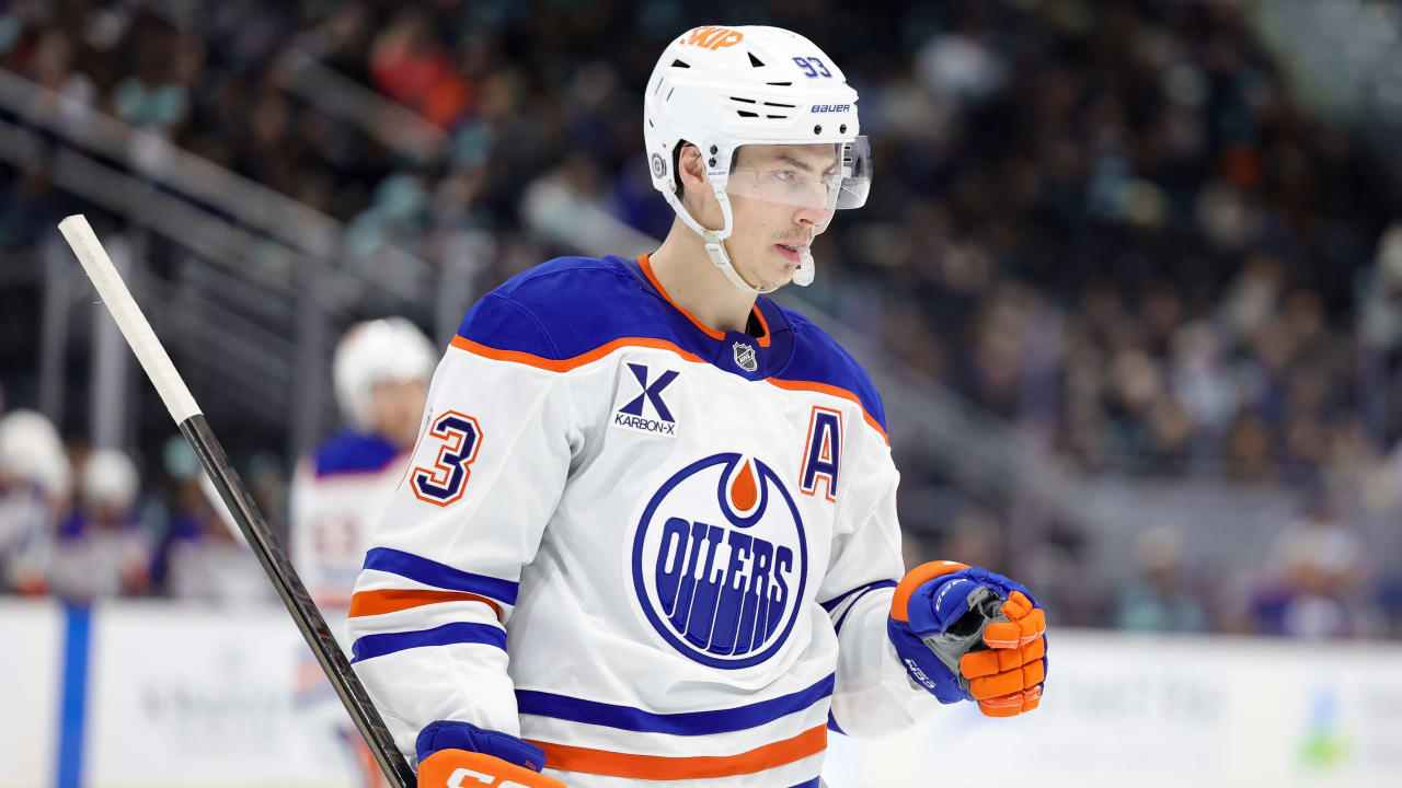 PROJECTED LINEUP: Nugent-Hopkins activated ahead of Saturday's clash with Kraken