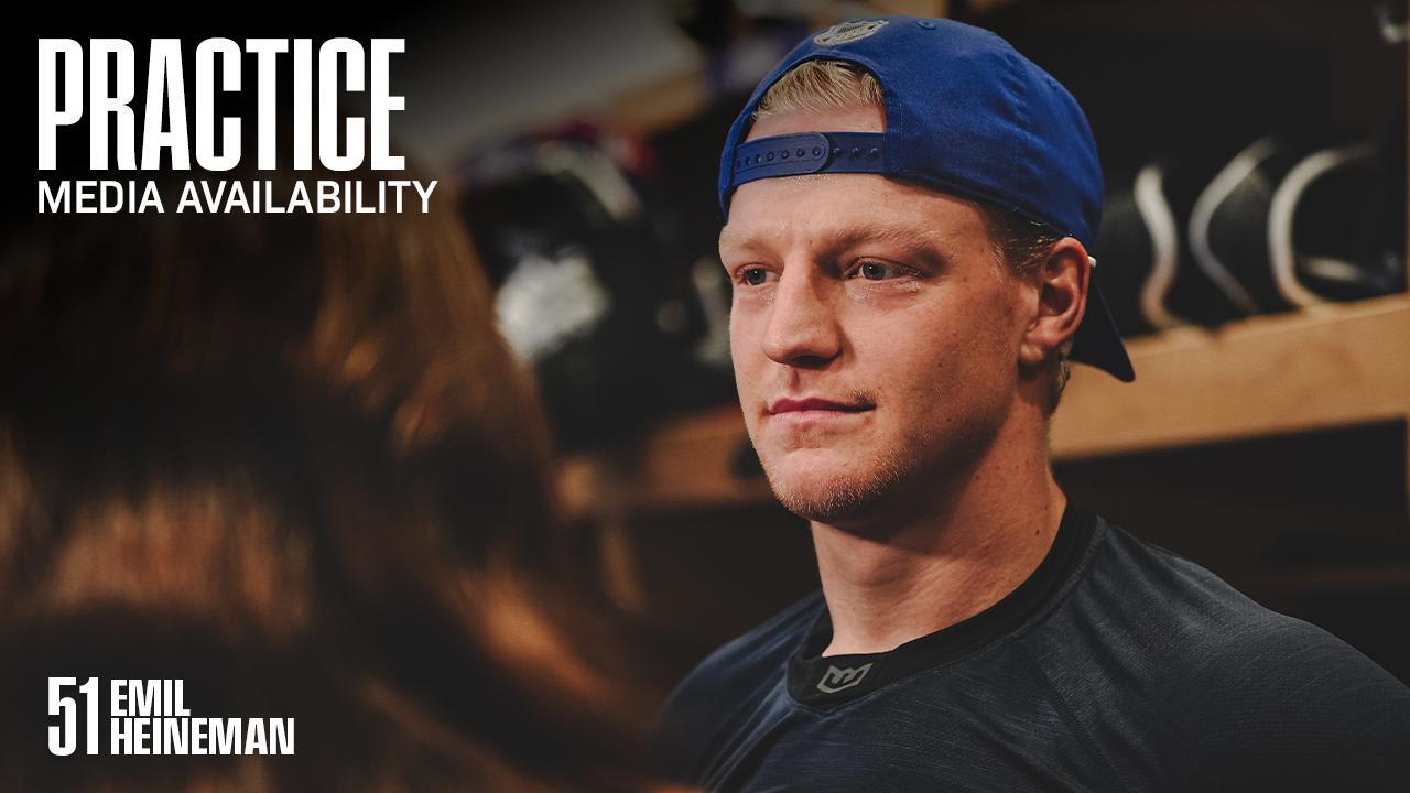 Practice 11/25: Emil Heineman | New York Islanders