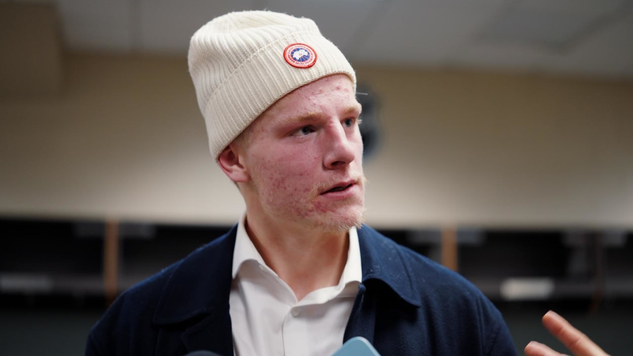 Postgame Quotes: Jackson Blake | Carolina Hurricanes