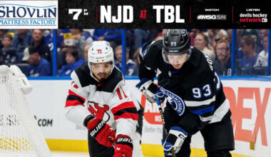 Devils Face Lightning in Tampa | PREVIEW