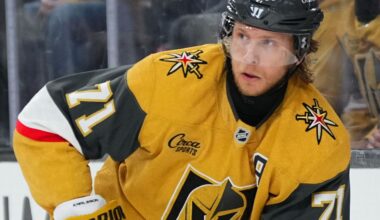 William Karlsson injured, exits Golden Knights' loss early