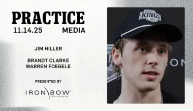 November 14 Media Availability | Los Angeles Kings