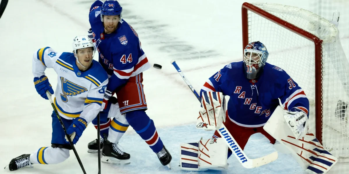 St. Louis Blues vs New York Rangers 2025