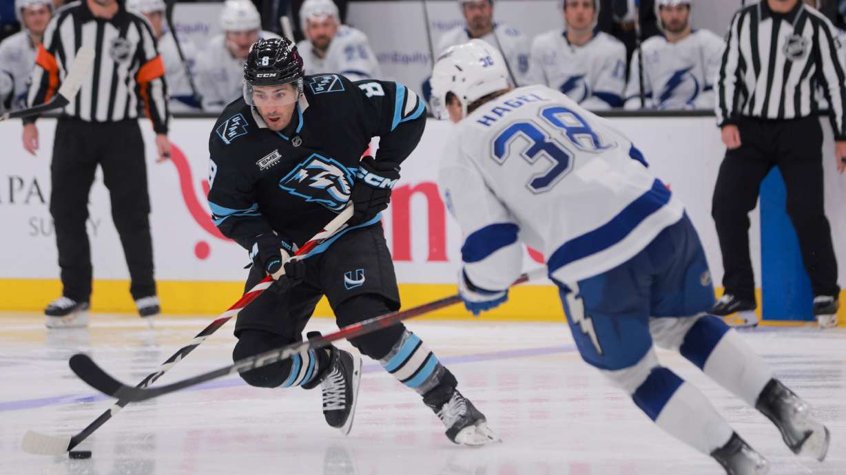 Mammoth magic runs out in 4-2 Utah home loss to Tampa Bay Lightning