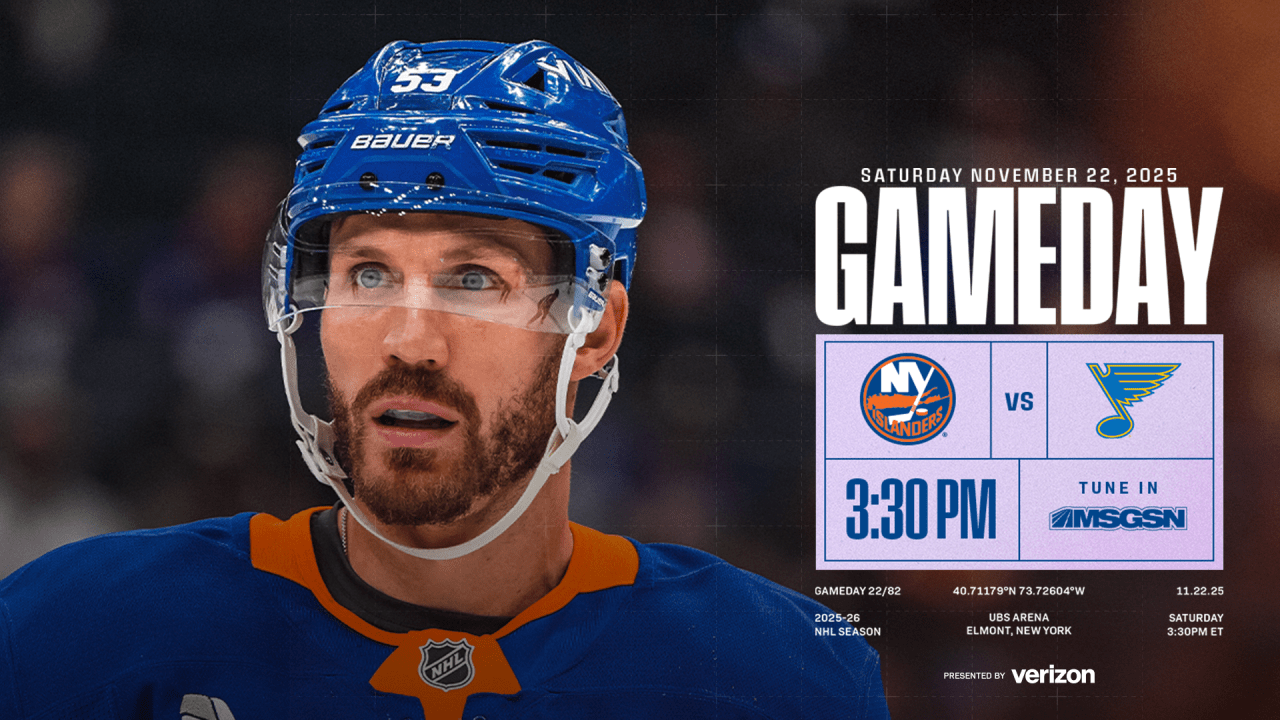 Game Preview: Islanders vs Blues