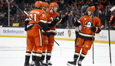 NHL EDGE stats behind Ducks' breakout season