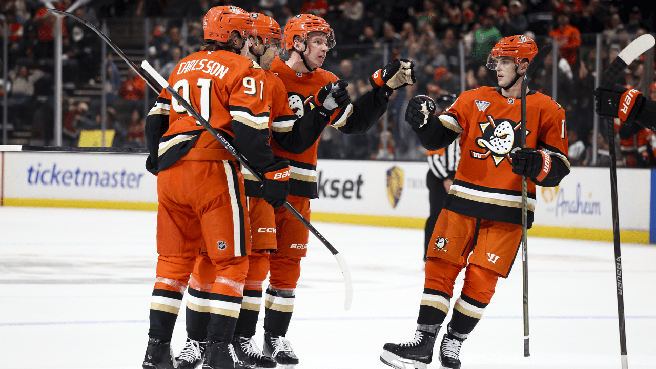 NHL EDGE stats behind Ducks' breakout season