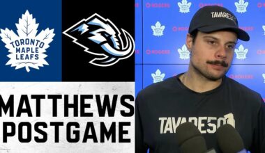 Auston Matthews | Post Game vs. Utah Mammoth | November 05, 2025