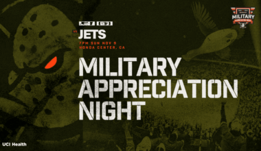 Ducks to Host Military Appreciation Night Sunday