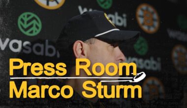 Press Room: Marco Sturm | Boston Bruins