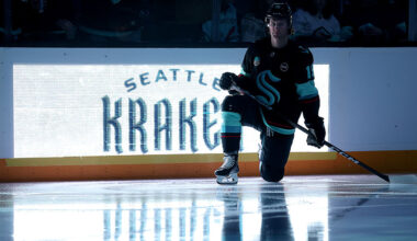 Seattle Kraken Jaren McCann...