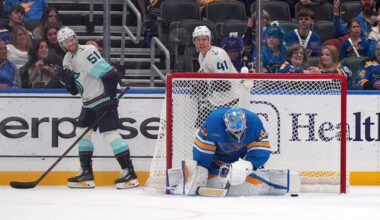 Seattle Kraken Shane Wright St. Louis Blues...