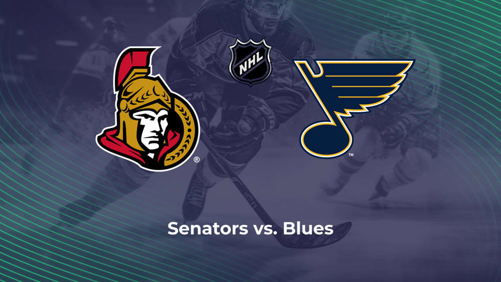 Senators vs. Blues NHL Predictions, Picks and Odds