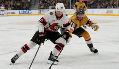 Sanderson leads Senators to shootout win over Golden Knights