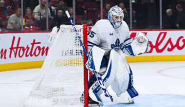 Maple Leafs Recall Dennis Hildeby After Losing Goalie to the Hurricanes