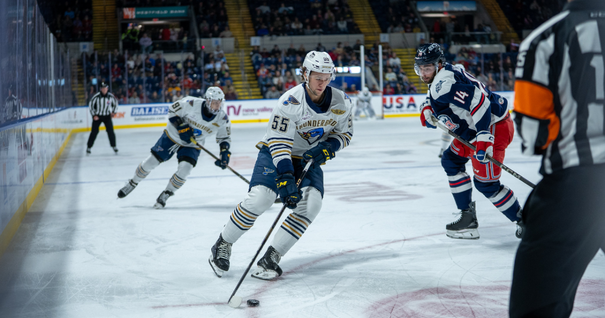 Springfield Thunderbirds | Blues Assign D Hunter Skinner to T-Birds