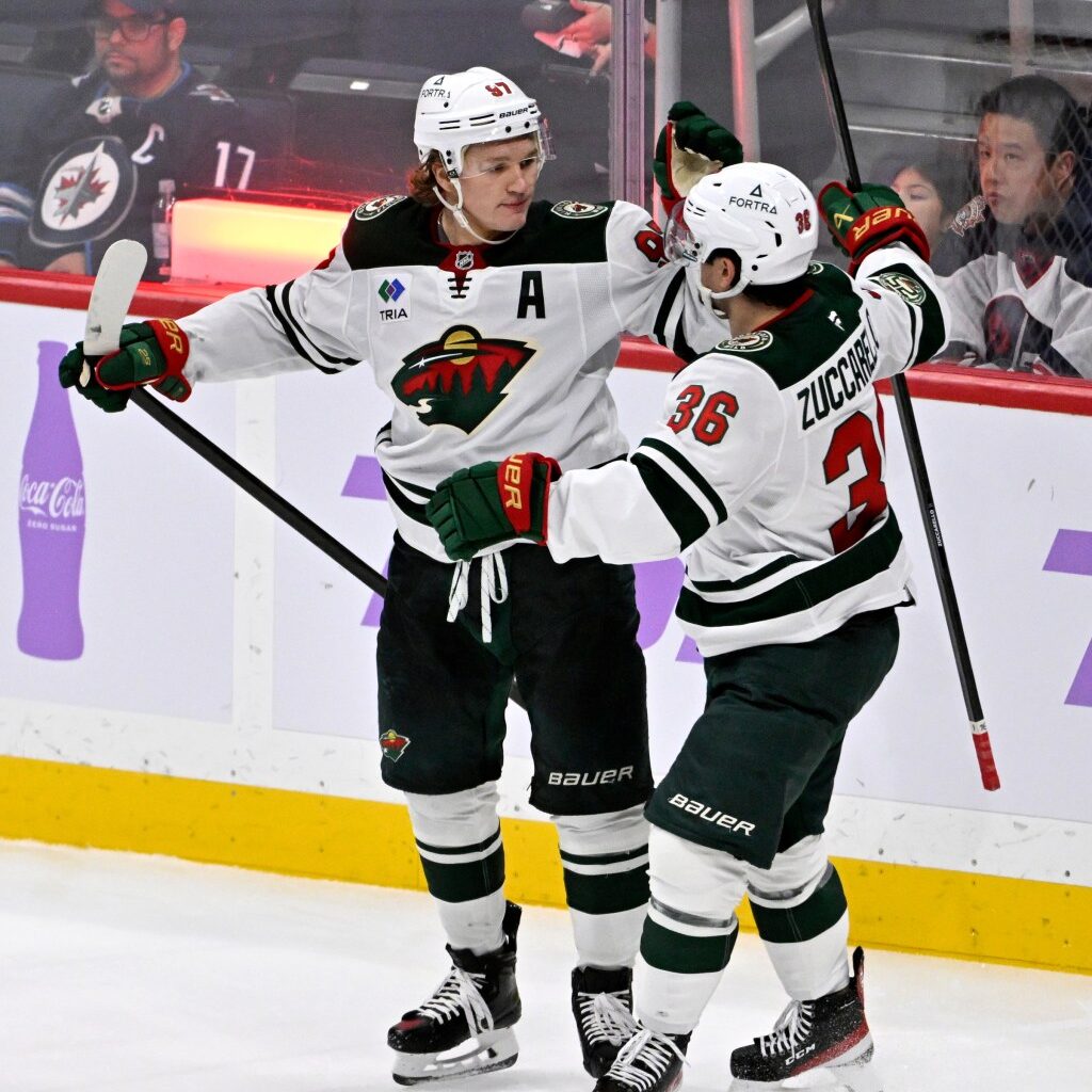 Wild are 7-0-1 since Mats Zucarello's return